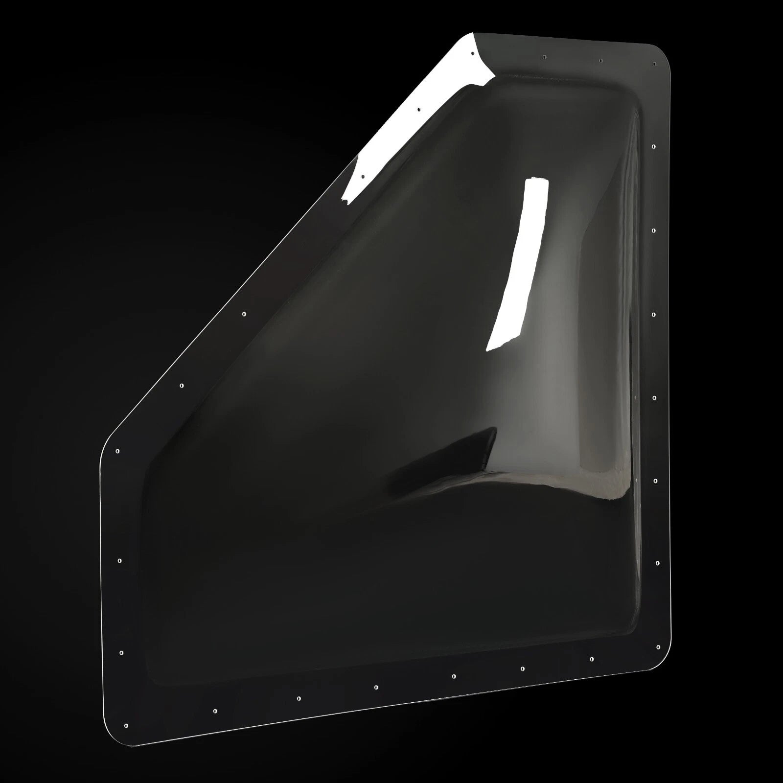 32" x 10" Clear Plastic Skylight Cover for Travel Trailer RV