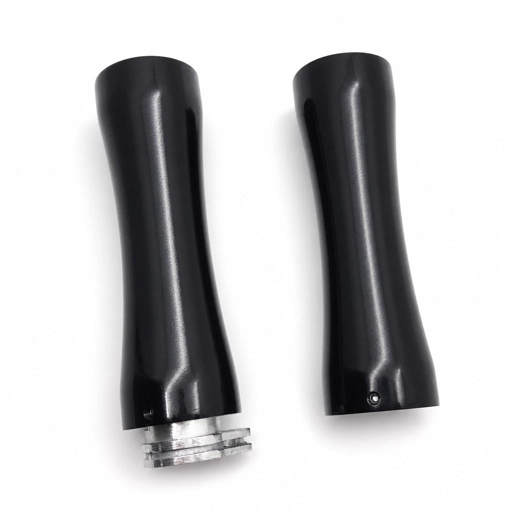 7/8" Black Handlebar Hand Grip & Throttle Twist Tube for Motorcycle