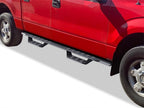 Black Overland Slider Drop Steps for Ford F150 SuperCrew Cab (2009–2014)