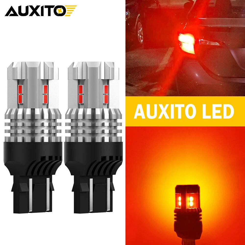 7443 Red LED Turn Brake Tail Light for Make Model 