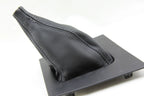 Manual Shift Boot for Ford Mustang (1987–1993) Gray Stitch PVC Leather
