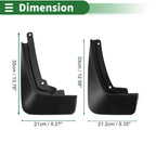 Mud Flaps Splash Guards for Buick Envision (2021–2023) W/ Mount Accessories
