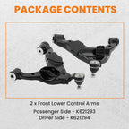 2X Front Lower Control Arms & Ball Joints for Toyota Tacoma (2005–2015)