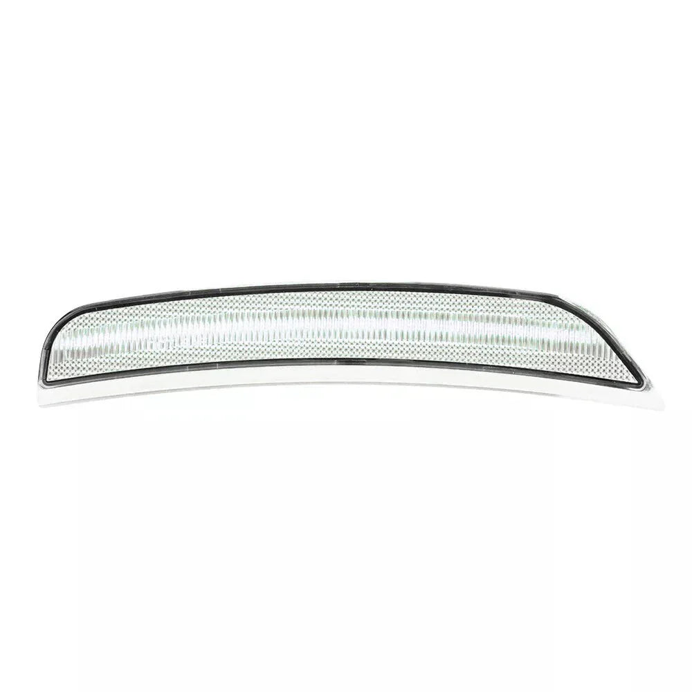 Pair Clear White Front Bumper Side Marker Light for Dodge Durango (2021–2025)