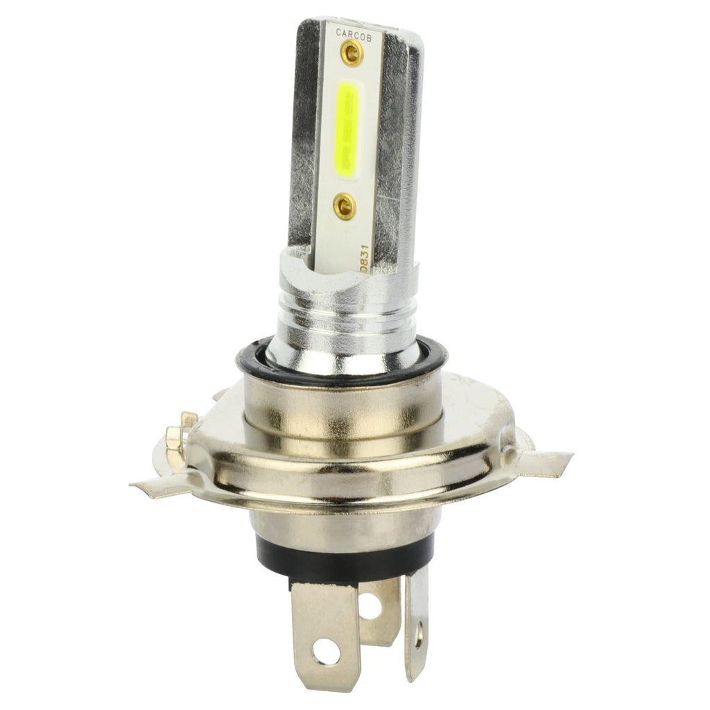 2x H4 9003 HB2 LED Headlight Bulbs for High Beam (35W 4000LM 6000K)