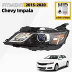 HID Xenon Headlight with Ballast & Bulb Driver Left Side for Chevy Impala (2014–2020)