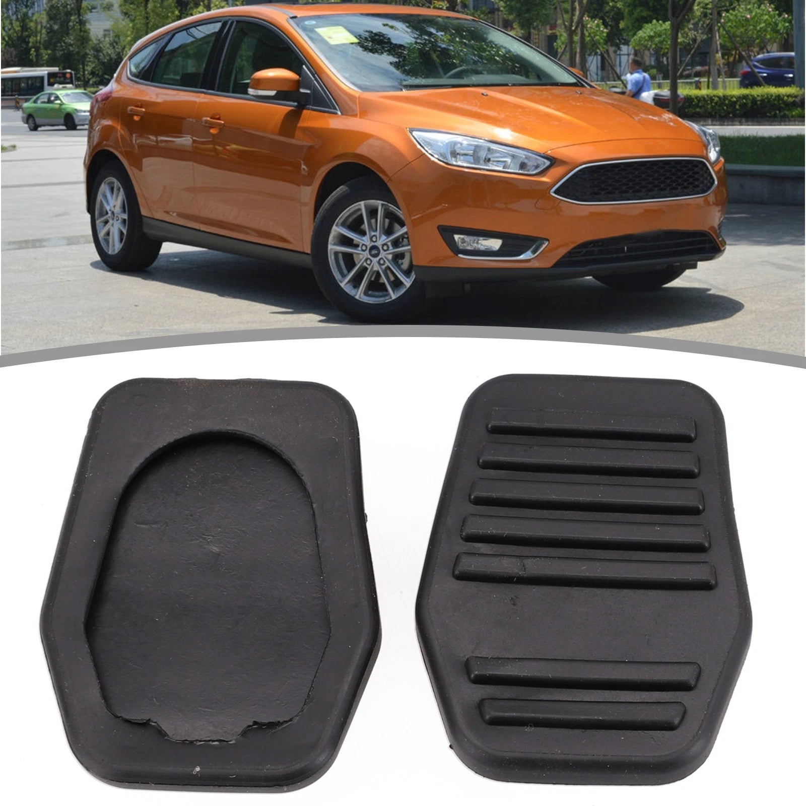 Pedal Pad Covers for Ford Focus (1029040, 1076899, 6789917)
