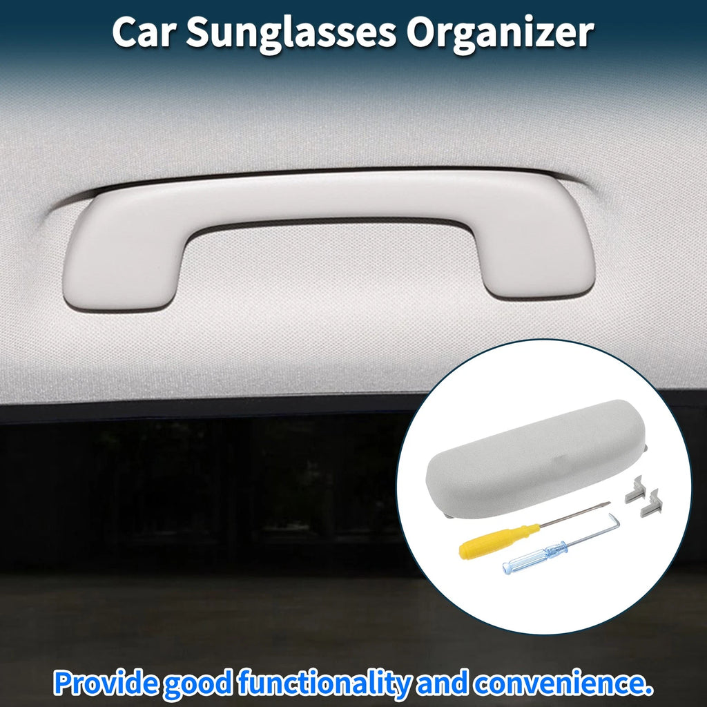 Sunglasses Case for BMW X3 (2021–2023) Eyeglasses Holder Suede Grey