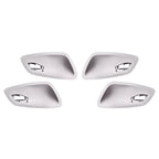 4 Pcs ABS Inner Door Handle Bowl Cover for BMW 3 Series E90 (2005-2012)