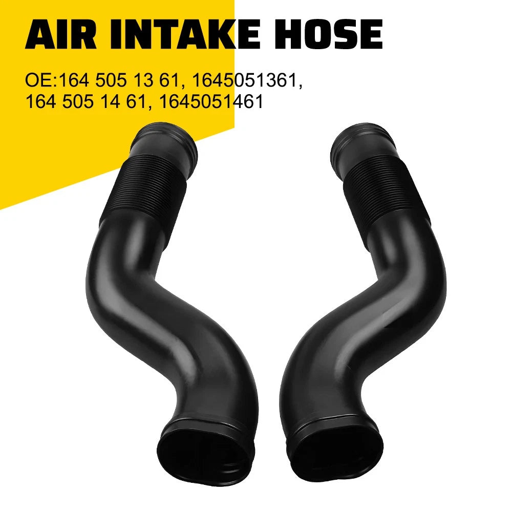 Set of 2 Air Intake Duct Pipes for Benz GL450 ML350 ML500 (2007–2012)