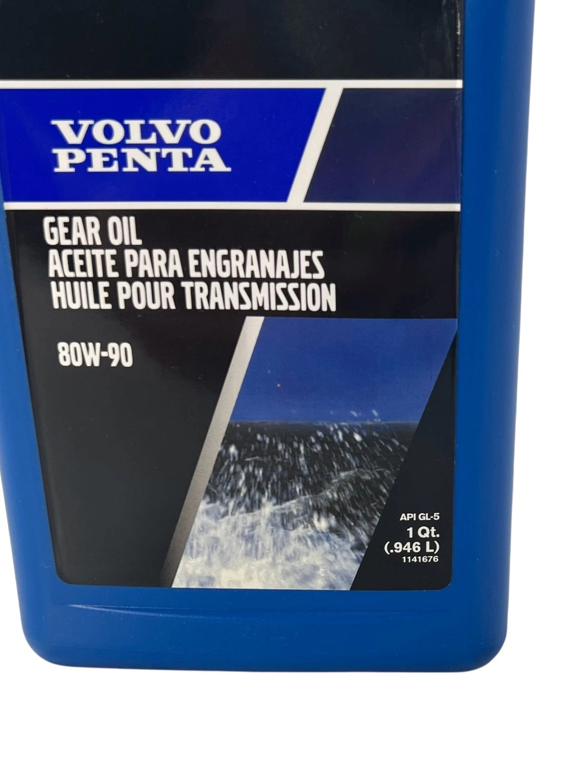 1 Quart Gear Oil 80W-90 for Volvo Penta (1141676)