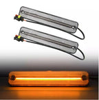4X Clear Dynamic LED Side Marker Light Kit for Hummer H2 (2003–2009)
