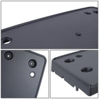 Front Bumper License Plate Mounting Bracket Kit for Audi A4 (2013–2016)