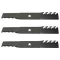 Set of 3 595-605 Blades for AYP 18-1/2 IN (Replaces AYP 187254, 532187254)