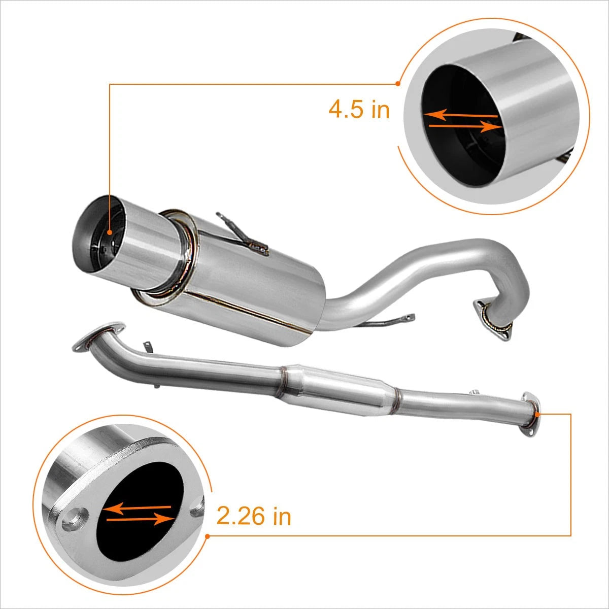 Chrome Exterior Outer Door Handle for Sedona/Entourage (2006–2014)