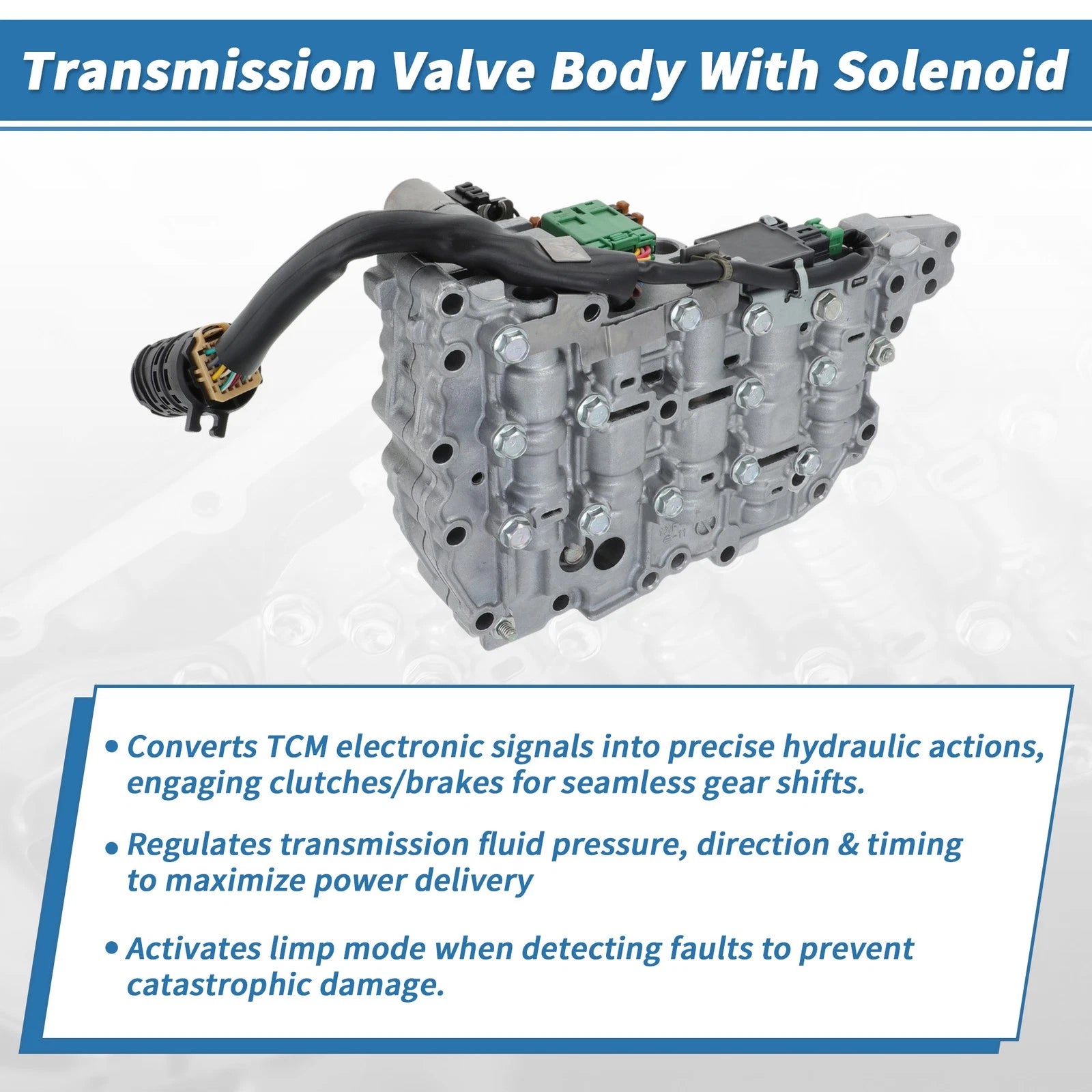 CVT Transmission Valve Body No.31705-1XF0C RE0F10A JF011E for Nissan Altima (2007–2012)