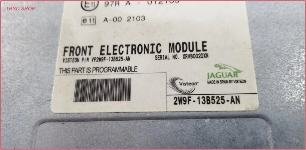 Front electronic module for Jaguar XJ8 Vanden Plas (2004–2006) 2W9F-13B525-AN