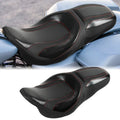 Black Driver Passenger Seat for Harley Touring CVO Street Glide (2009-2023)