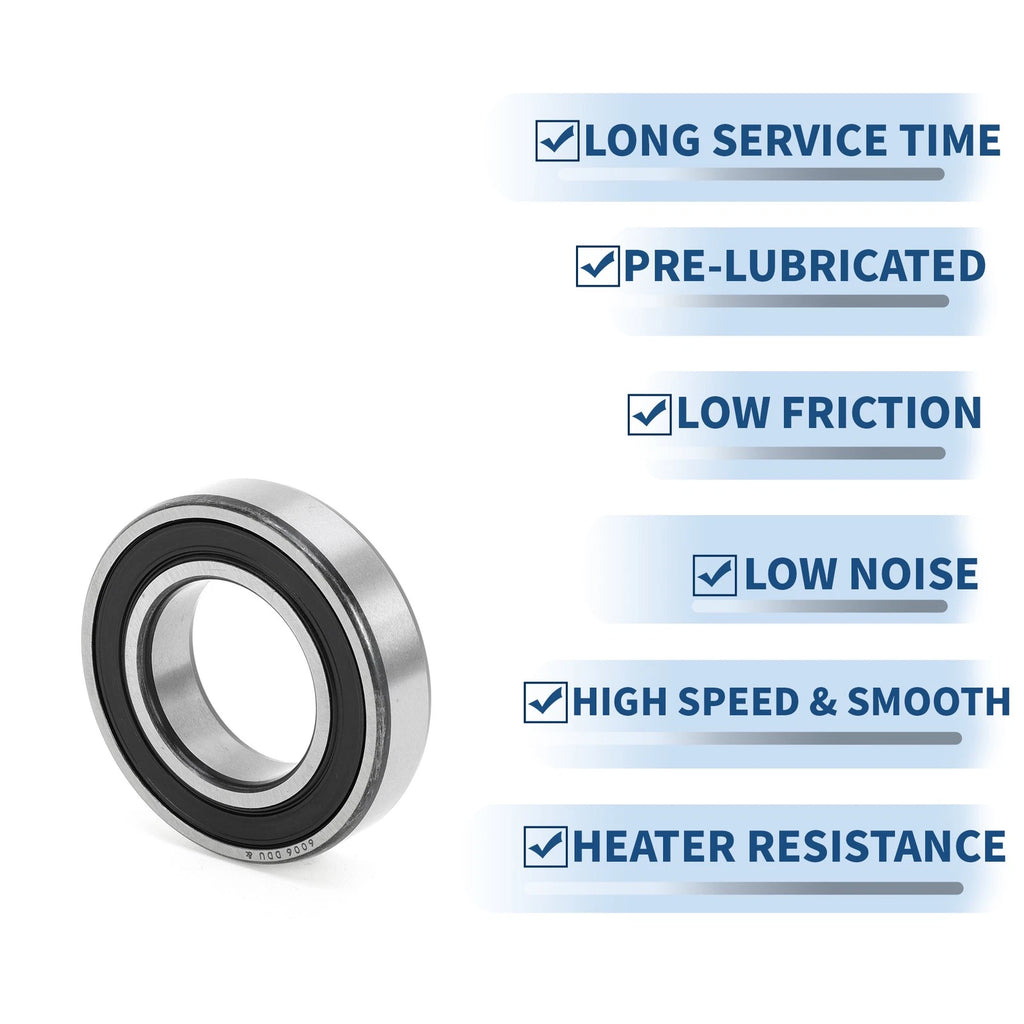 Deep Groove Ball Bearing 30x55x13mm for Scooter Skateboard (6006DDU)