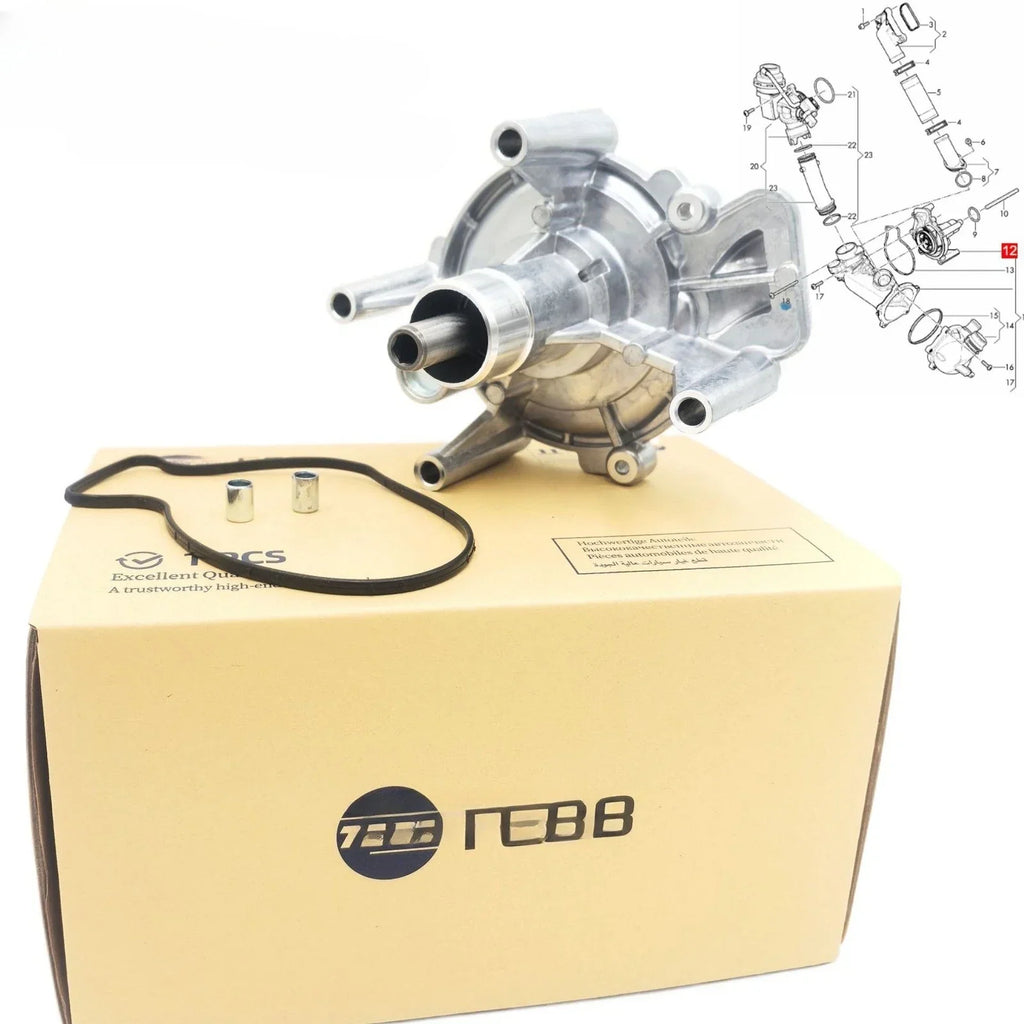 Engine Water Pump for Audi S6 S7 A8 S8 RS6 RS7 (2012–2018)