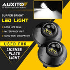 AUXITO LED License Plate Light Assembly for Ford F150 F250 F350 (2015–2023)