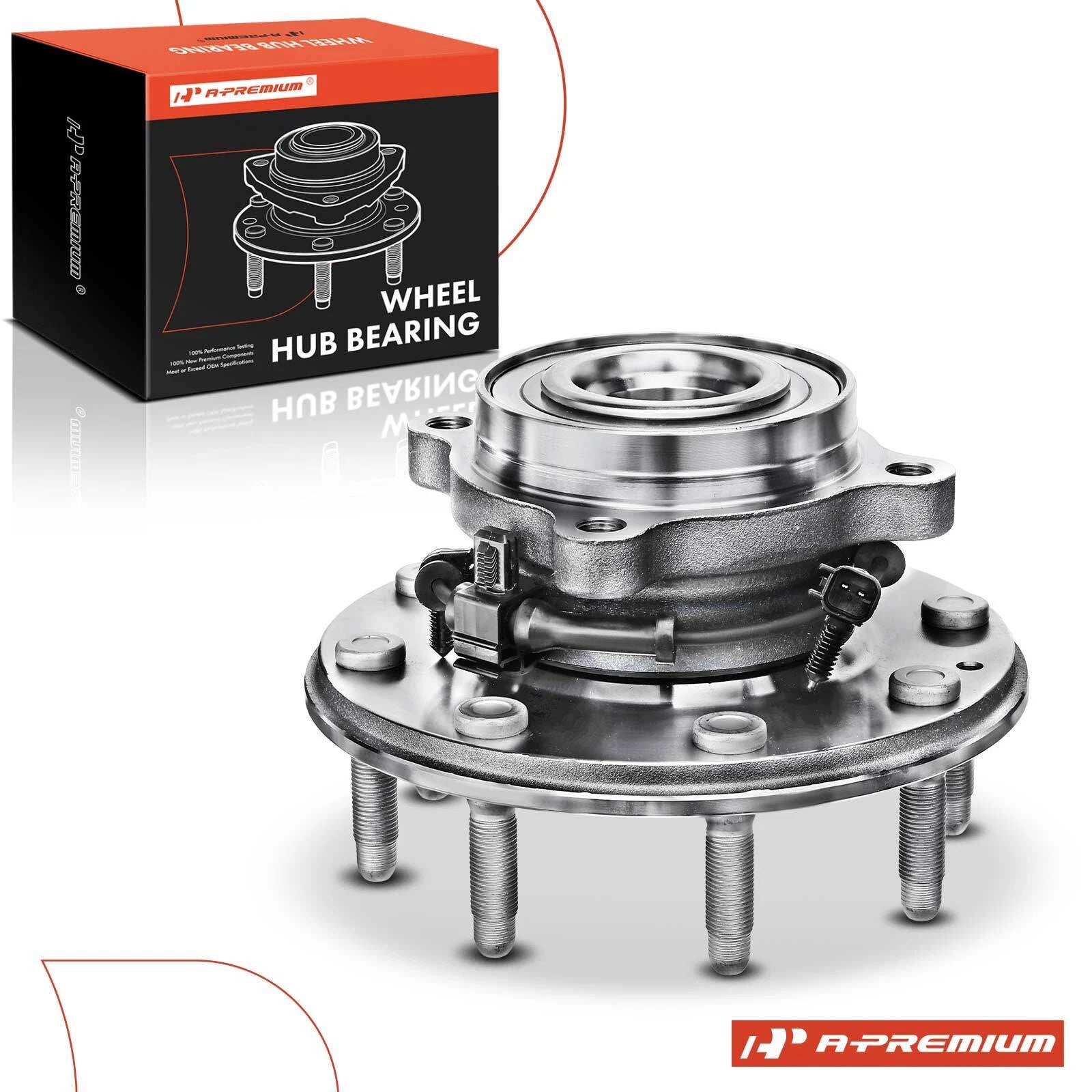 Front Wheel Hub & Bearing Assembly for Chevy Suburban 3500 HD (2016–2019)