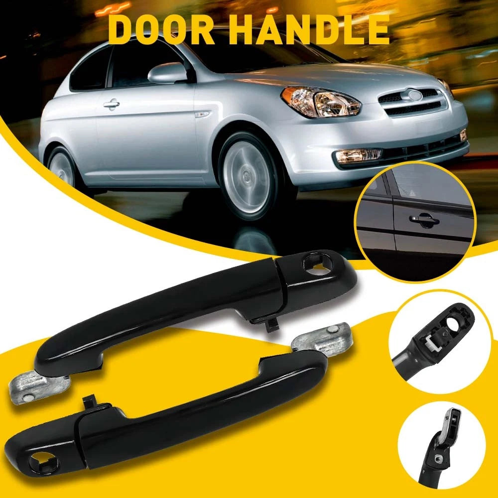 Door Handle for Hyundai Accent (2006–2011) Outer Black