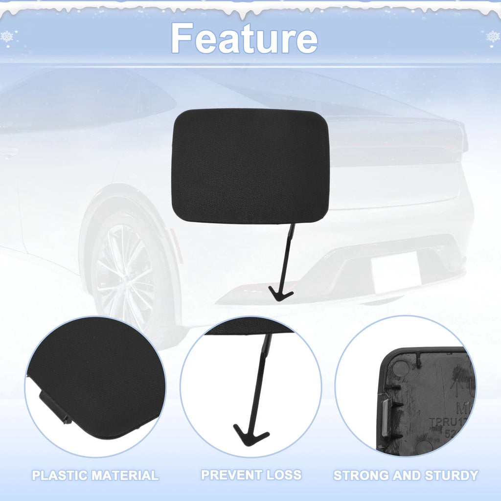 Left Rear Tow Hook Cover Cap for Toyota Yaris (2003–2005) No. 5272152010