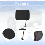 Left Rear Tow Hook Cover Cap for Toyota Yaris (2003–2005) No. 5272152010
