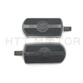 Black Gear Skull Foot Pegs for Harley Sportster (1984–2017)