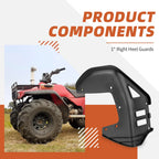 Right Heel Guards for Honda FourTrax 300 TRX300 TRX300FW (1990–2000)
