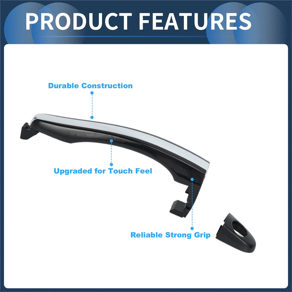 Front Left Door Handle for Hyundai Azera (2006–2011) 1 Pcs