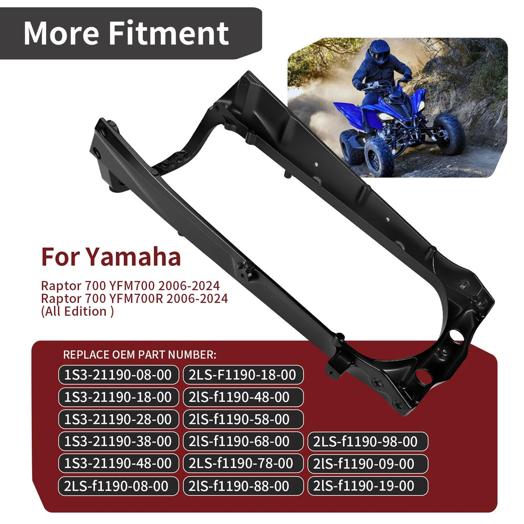 Heavy Duty Sub Frame for Yamaha Raptor 700 700R YFM700 YFM700R (2006–2024)