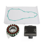 Magneto Stator + Voltage Rectifier + Gasket for Kawasaki Z650 Ninja 650 (2017–2021)