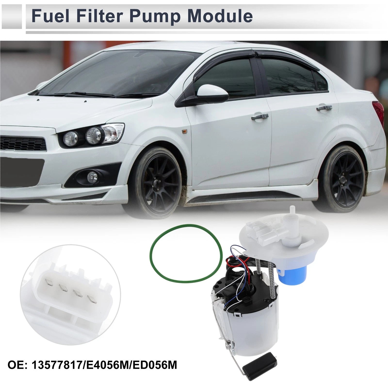 Fuel Pump Assembly for Chevy Sonic (2012–2017) L4 1.4L 1.8L No.13577817