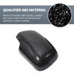 Rearview Mirror Cover Overlay Black Carbon Fiber for Lexus RX350 RX330 (2004-2006)