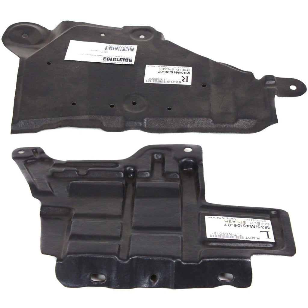 Engine Splash Shield Set for Infiniti M35 (2006-2010)