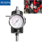 Adjustable Fuel Pressure Regulator for Black Aluminum (1-140 PSI)