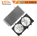 AC condenser and cooling fan assembly for Lexus ES350 (2013–2017)