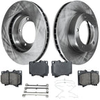 Front Brake Disc and Pad Kit for Toyota Land Cruiser Lexus LX470 (2001–2007)