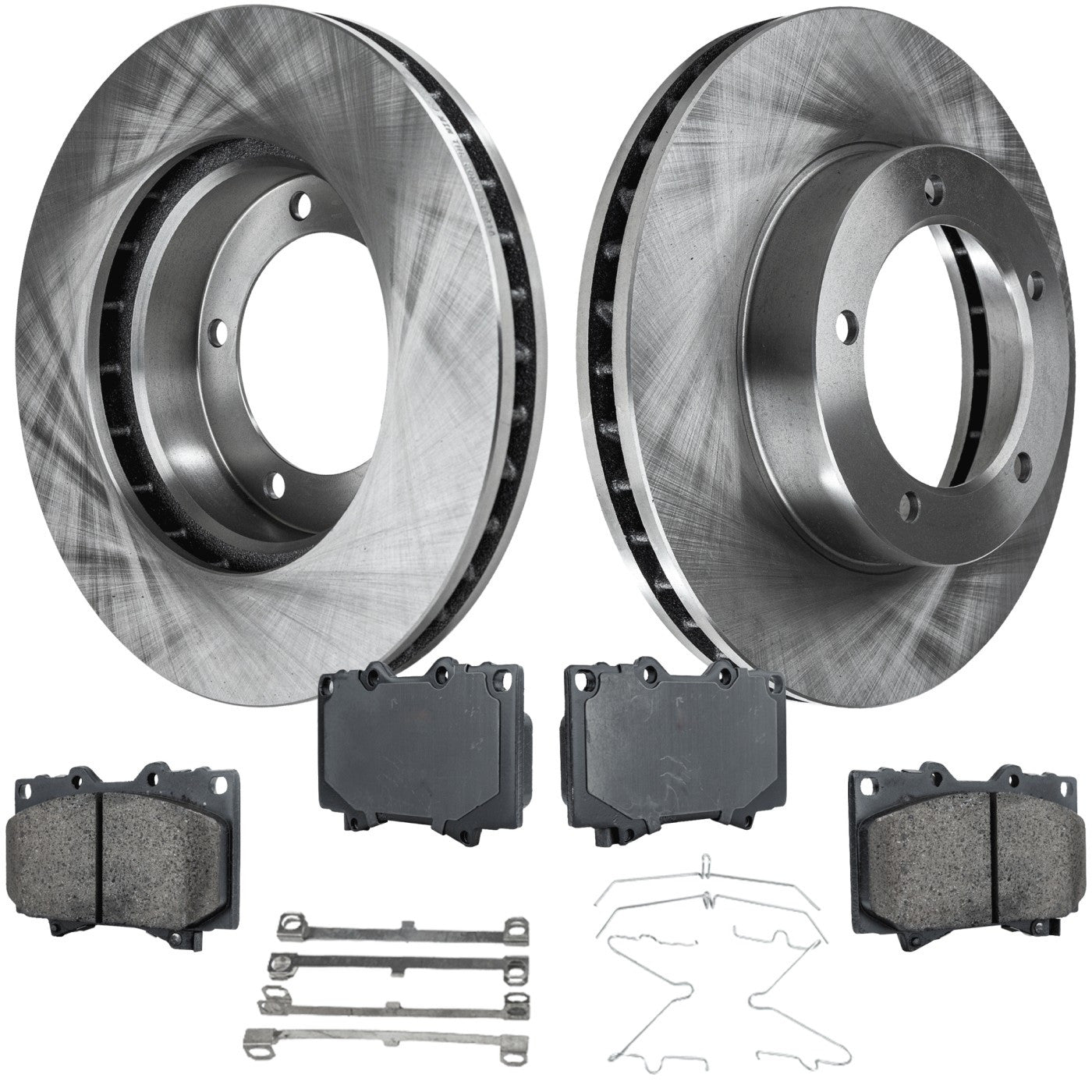 Front Brake Disc and Pad Kit for Toyota Land Cruiser Lexus LX470 (2001–2007)