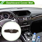 Dashboard Cover for Mercedes-Benz E-Class (2017–2021) Polyester Brown