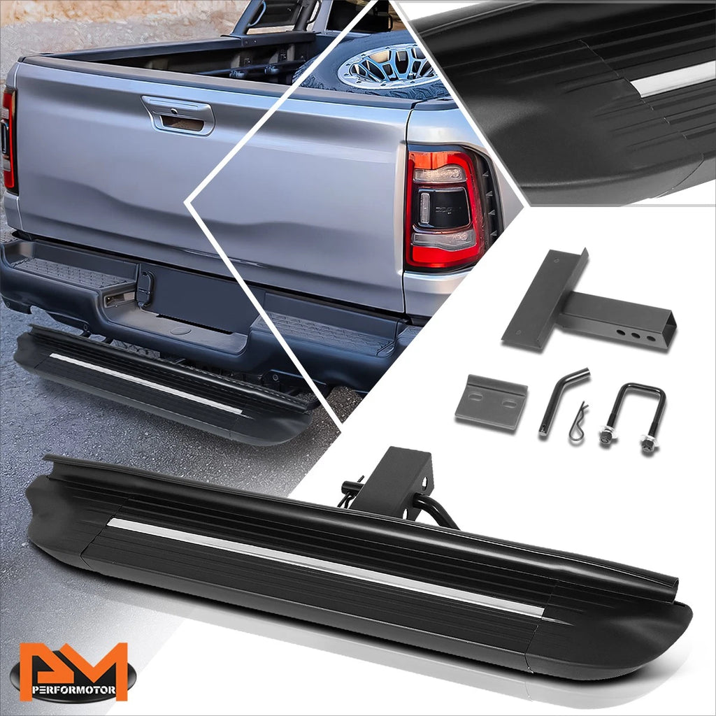 21" Rear Hitch Step Bar for Universal Fit (2" Receiver) Black