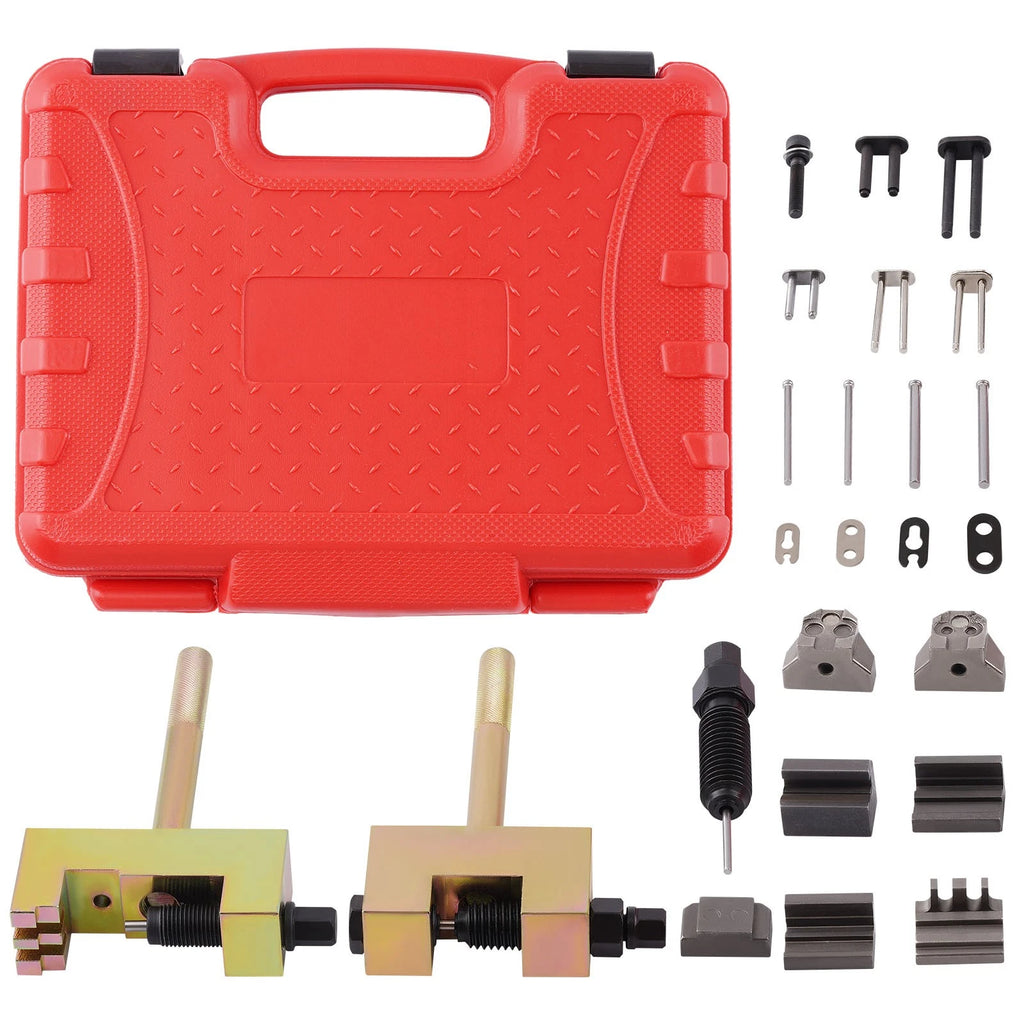 Timing Chain Breaker Riveting Tool Kit for Mercedes Benz M103 M271 (1983–2012)