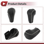 Gear Shift Knob Cover for Ford Edge (2011–2014) Beige Faux Leather