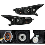 Pair of Halogen Headlights for Nissan Versa (2020–2021)