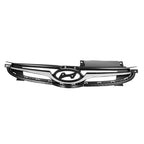 Replacement Black Chrome Plastic Grille for Toyota Hilux (2019–2024)