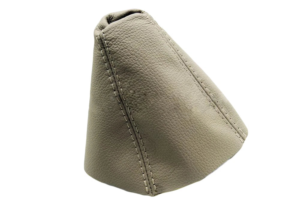 Leather Synthetic Manual Shift Boot Cover for BMW M3 Z4 (2003–2008) Beige