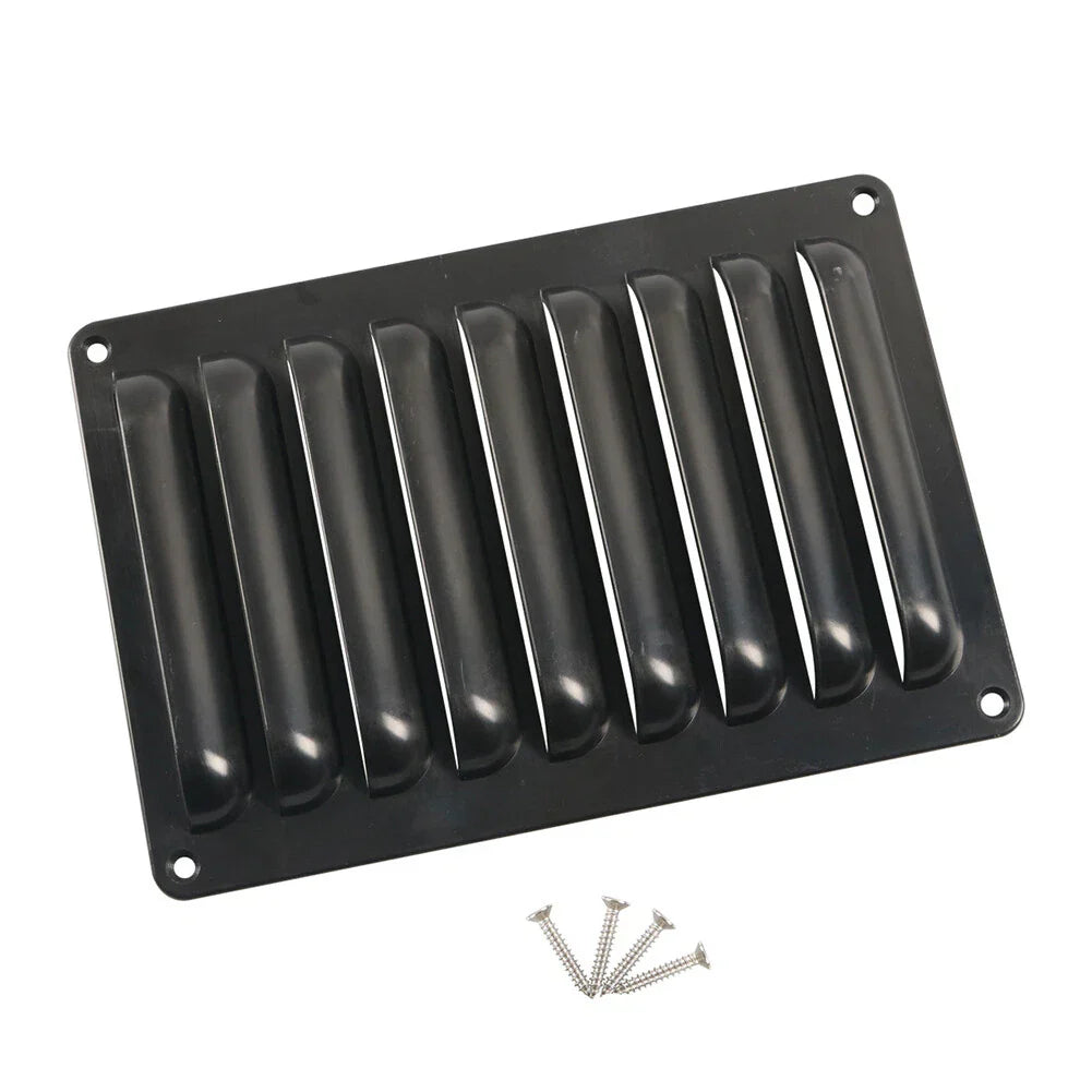 Black Air Vent Grill Cover Trim for RV Bus