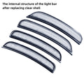 Set of 4 Smoke LED Side Marker Lights for Dodge Charger (2015–2023)